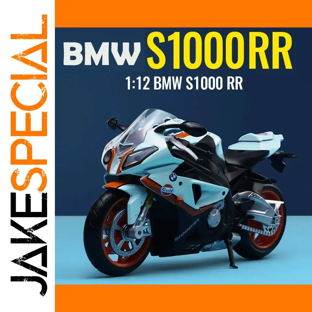 BMW S1000 RR 1:12 Diecast Miniature by WELLY 1 BMW S1000 RR 1:12 Diecast Miniature by WELLY