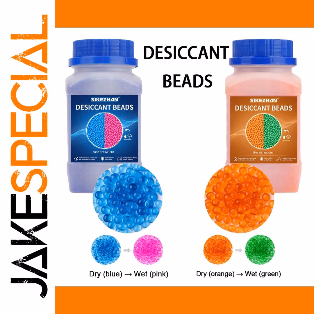 Reusable Silica Gel Moisture Absorber with Indicator 1 Reusable Silica Gel Moisture Absorber with Indicator