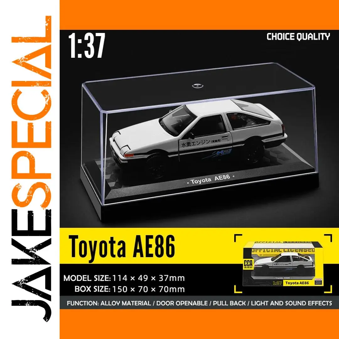 Toyota AE86 Diecast Model 1:37 Scale 1 Toyota AE86 Diecast Model 1:37 Scale