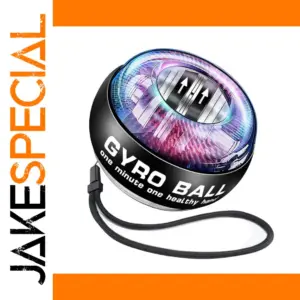Gyro Ball Wrist Training Device with LED Lights