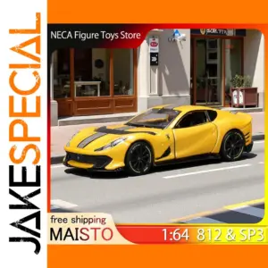 Maisto 1:64 812 Superfast Yellow Model Car