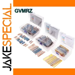 Metal Film Resistor Kit with 130 Values