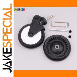 Black Rubber Wheel for Strollers - Multiple Sizes