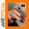 Cherry Wine Red Gel Nail Polish Set