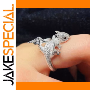 Dark Mythical Dragon Ring for Men and Women