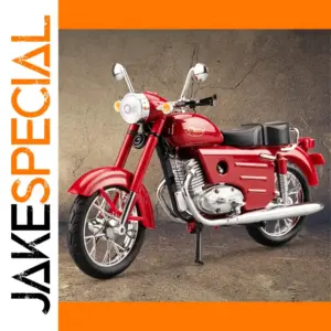 Vintage Jawa 250 Motorcycle Model 1/10 Scale