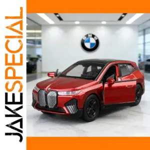 Welly BMW IX SUV Scale Model 1:36 Red