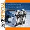 Silicone Ice Crampons with Steel Spikes