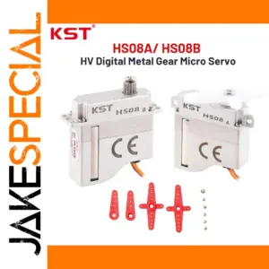 High-Voltage KST HS08A/HS08B Micro Servo