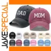 Unisex Vintage Cotton Baseball Cap BM534-535