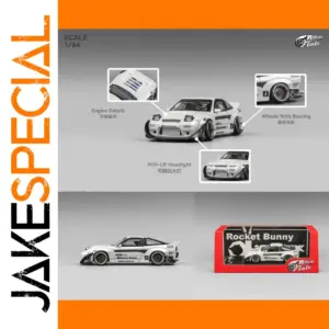 Nissan 180SX Rocket Bunny 1:64 Diecast Model