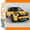 Yellow Mini Cooper S Diecast Model Car 1:18 Scale
