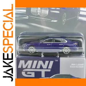 BMW I7 XDrive60 Diecast Model in Tanzanite Blue