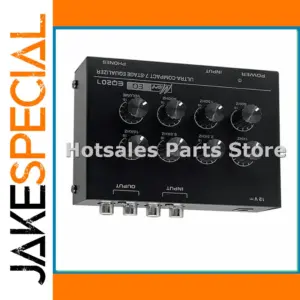 7-Band Audio Equalizer and Preamplifier