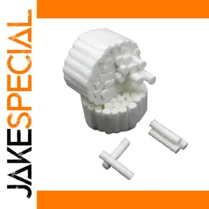 Disposable Dental Cotton Rolls 8x38mm, Pack of 200