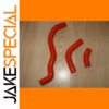 Red Silicone Radiator Hose Kit for Suzuki DRZ400
