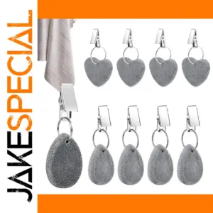 Outdoor Tablecloth Weights with Pendant Stones