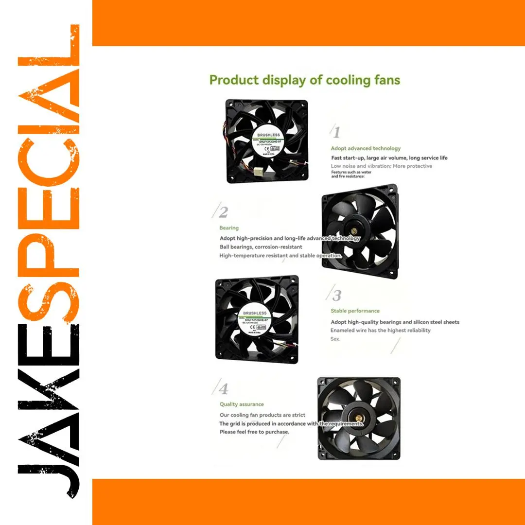 120mm x 120mm Cooling Fan for Miners 1 120mm x 120mm Cooling Fan for Miners