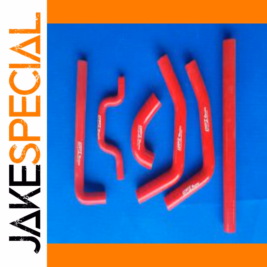 Red Silicone Radiator Hose Kit for Kawasaki KX250F 1 Red Silicone Radiator Hose Kit for Kawasaki KX250F