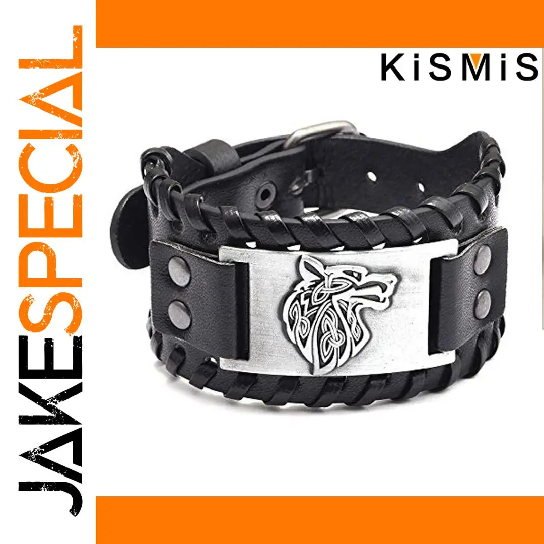 Men's Stainless Steel Wolf Head Bracelet 1 Men's Stainless Steel Wolf Head Bracelet