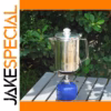 Stainless Steel 9-Cup Outdoor Coffee Percolator