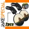 Black Adjustable Rearview Mirror for Bikes & Motorcycles