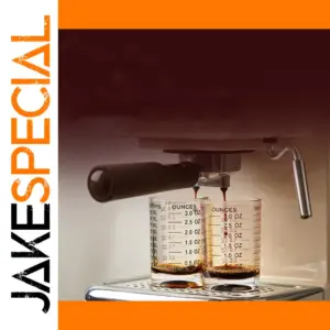 90ml Glass Espresso Measuring Cup with Double Scale