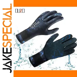 3mm Neoprene Diving Gloves with Anti-Slip Camouflage