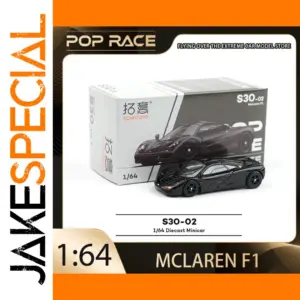 Black Diecast McLaren F1 Model 1:64 Scale