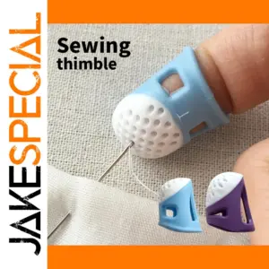 Silicone Sewing Finger Protectors Set for Handcrafting