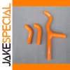 Orange Silicone Radiator Hose Kit for KTM Models