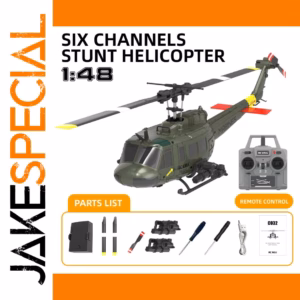 Rugged Green Remote Control Helicopter