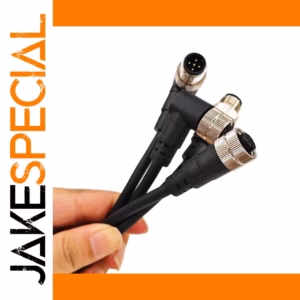 Waterproof M12 Sensor Connector Set (5-Pack)