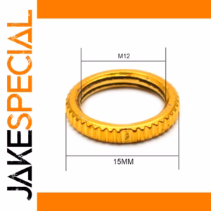 Gold Toggle Switch Nut for Electric Guitars