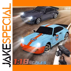 Blue 1:18 Scale RC Drift Car by LKCOMO