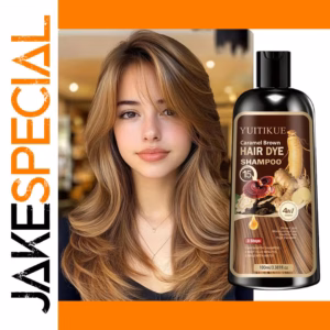 YUITIKUE Caramel Brown Hair Dye Shampoo 100ml