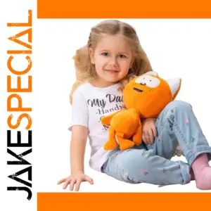 30cm Bright Orange Kote Kitty Plush Toy