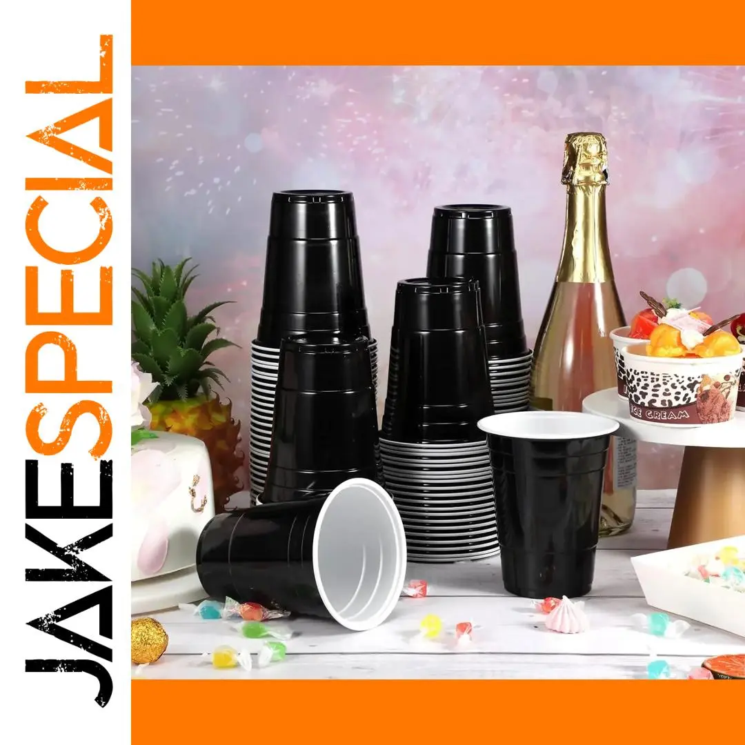 Black Disposable Cups for Events 1 Black Disposable Cups for Events