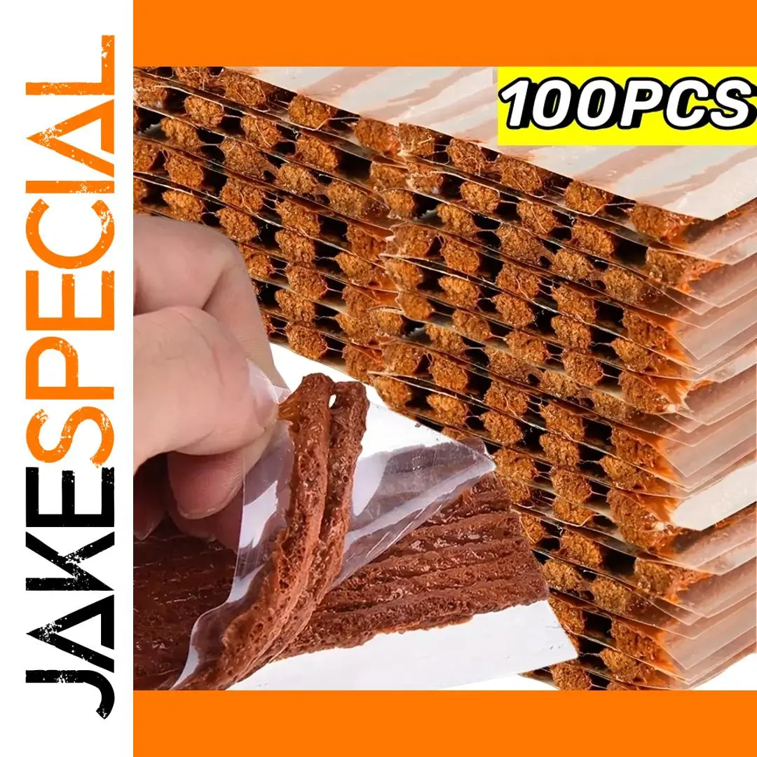 Tire Repair Strips Set for Car & Motorcycle 1 Tire Repair Strips Set for Car & Motorcycle