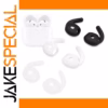 AirPods4 Silicone Ear Tips - Black, White, Transparent