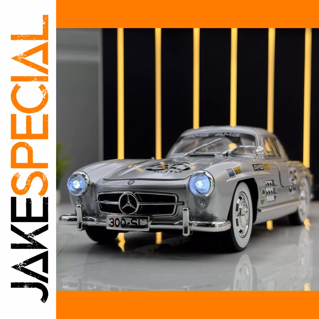 1:24 Mercedes-Benz 300SL Model Car 1 1:24 Mercedes-Benz 300SL Model Car