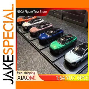 Xiaomi Yu7 1:64 Diecast Car Set with Vibrant Finish
