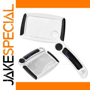 Foldable 20 LED Handheld Magnifier with 5X/20X