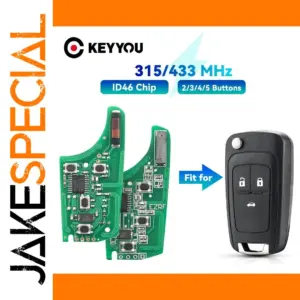 Chevrolet Remote Key Circuit Board Replacement