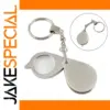Stainless Steel Jewelry Magnifying Glass 15x