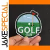 Vibrant Golf Scene Embroidered Patch (6x6.5cm)