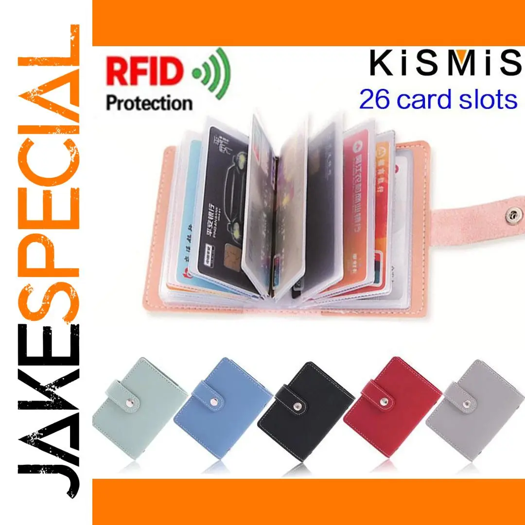 Leather RFID Card Holder by KISMIS 1 Leather RFID Card Holder by KISMIS