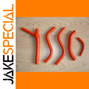 Vibrant Red Silicone Radiator Hoses for Honda CR125R