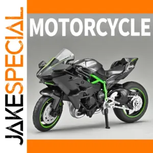 Kawasaki Ninja H2R Miniature Diecast Model