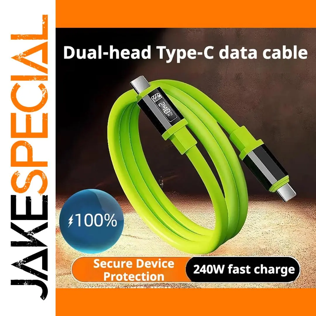 High-Speed USB-C Charging Cable 240W 5A 1 High-Speed USB-C Charging Cable 240W 5A